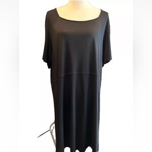 J. Jill Black Midi Dress